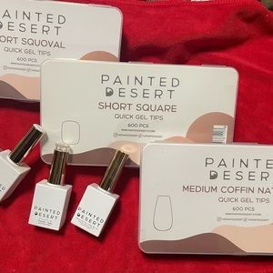 Painted Desert lot! Nail tips, Cactus jelly  BRAND NEW, never used